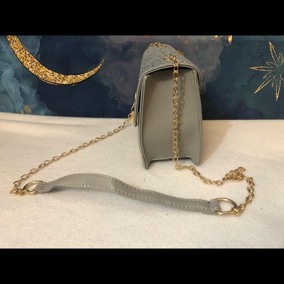 Beautiful Grey sequence mini purse - Picture 4 of 4